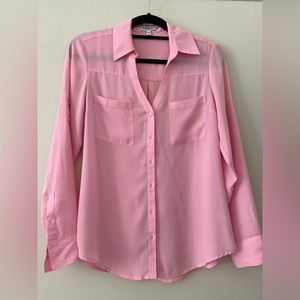Express Portofino shirt in pink size S